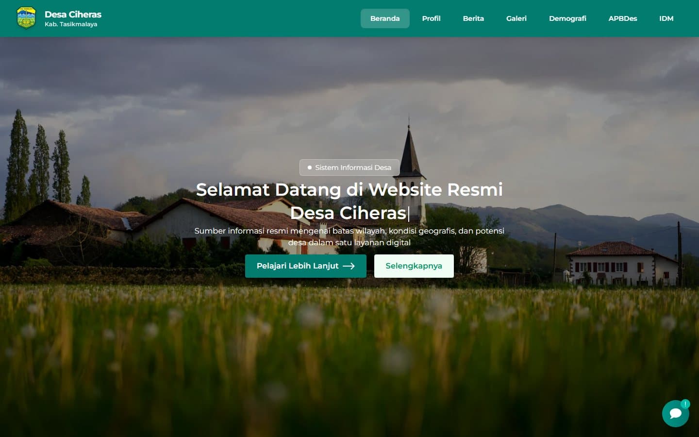 Desa Ciheras - Sistem Informasi & Website Desa